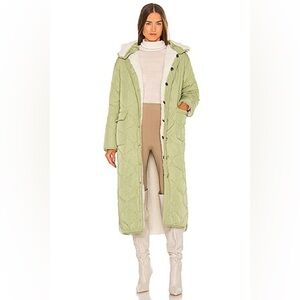 Eaves Layla Coat in Green